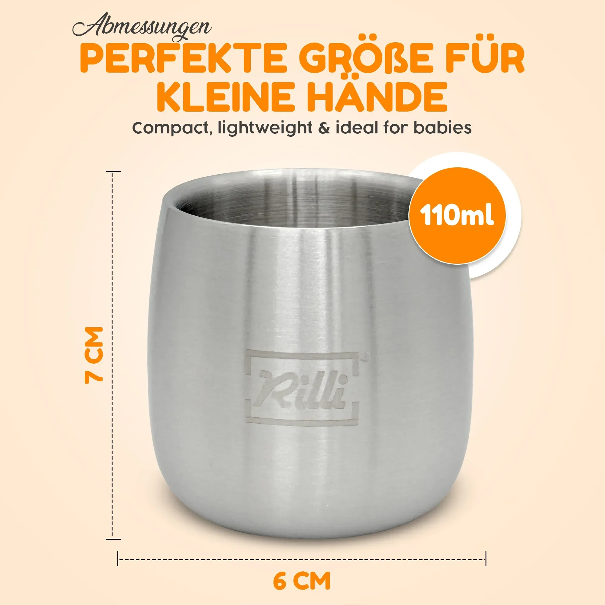 BLW Starter Set groß grau - geteilter Teller, tiefer Teller, Schüssel, 2x Becher - Thumbnail 14