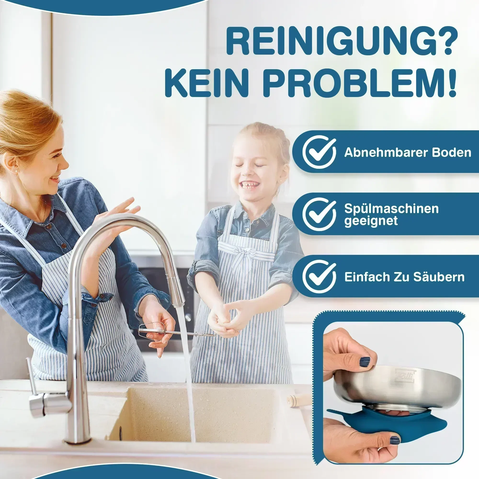 Tiefer Rilli Teller Petrol - Thumbnail 4